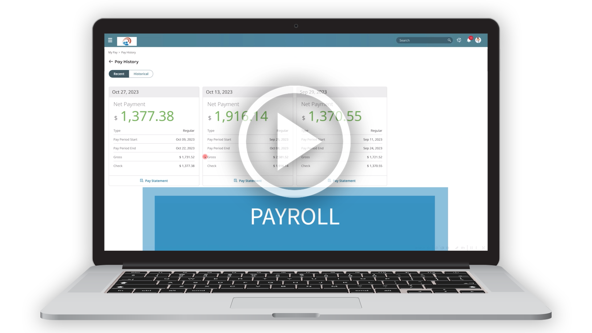 Payroll Demo Video EBC HCM